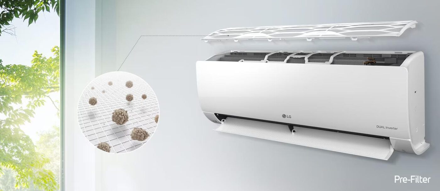 Máy lạnh - LG Inverter 1.5 HP IEC12G1 - Xuất xứ Thái Lan